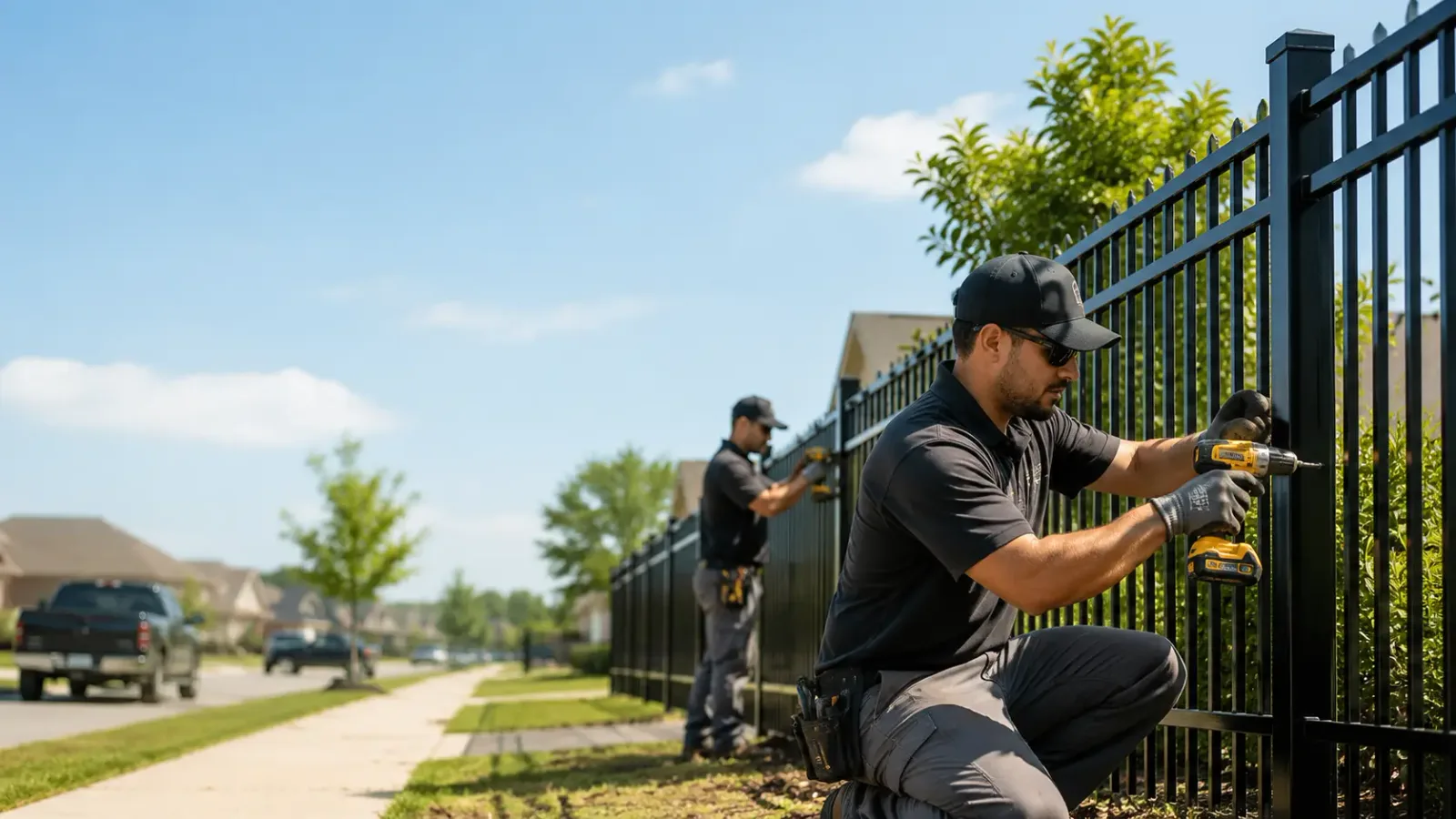 Metal Fence Installation in Elizabeth City, NC